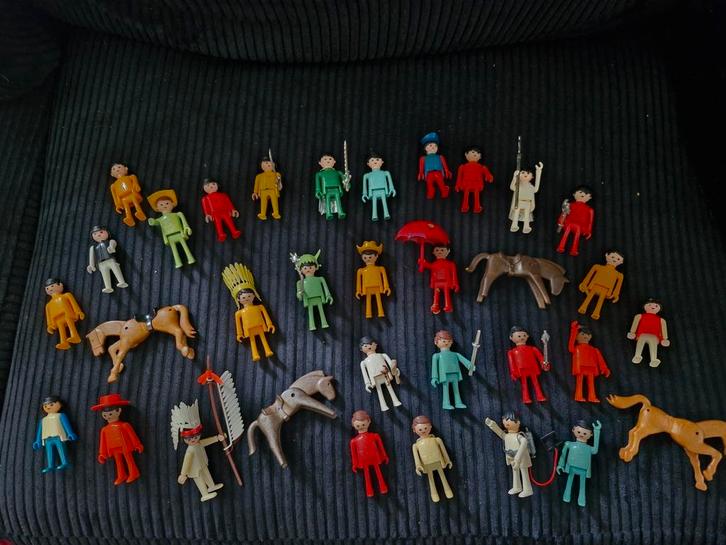 Vintage Playmobil Figuren & Paarden, Kinderen en Baby's, Speelgoed | Playmobil, Gebruikt, Ophalen of Verzenden