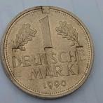 1 Mark 1990J Duitsland Oude Munt Misslag Wokkel Fehlprägung, Ophalen of Verzenden, Duitsland