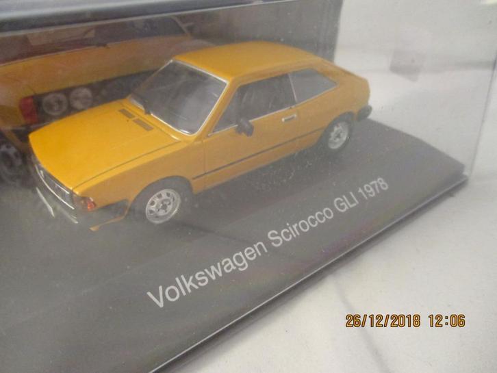 Agostini Volkswagen Scirocco, Hobby en Vrije tijd, Modelauto's | 1:43, Nieuw, Auto, Overige merken, Ophalen of Verzenden