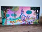 Canvas Disneyland Parijs Kasteel Doornroosje, Ophalen of Verzenden, Sneeuwwitje of Doornroosje, Nieuw
