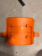 Stokke Tripp Trapp Babyset Oranje - Gebruikt, Kinderen en Baby's, Kinderstoelen, Ophalen, Gebruikt, Meegroeistoel, Gordel(s)