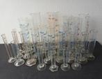 Vintage glazen maatcilinders laboratoria/apotheek, Ophalen of Verzenden