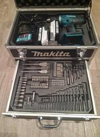 Makita Boormachine Set – Stalen Kist + 2 Accu’s + Lader, Doe-het-zelf en Verbouw, Ophalen of Verzenden, Zo goed als nieuw, Boormachine