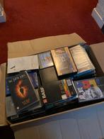 Doos vol VHS films - ca. 50 stuks, Vanaf 16 jaar, Ophalen, Gebruikt, Overige genres