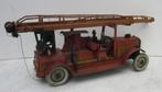 antieke Gunthermann blikken brandweerwagen waterpomp, Verzenden