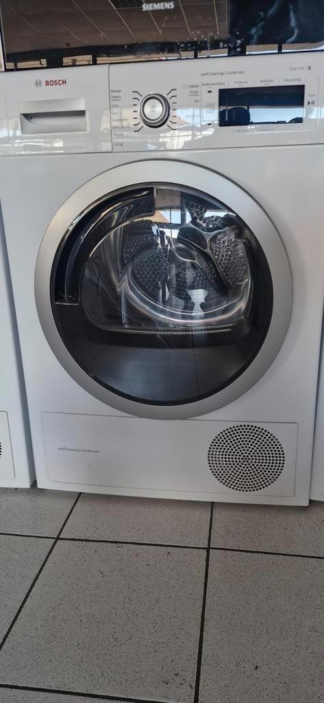 Bosch Serie 8 Warmtepompdroger - Topconditie!, Witgoed en Apparatuur, Wasdrogers, Zo goed als nieuw, Condens, Voorlader, 6 tot 8 kg