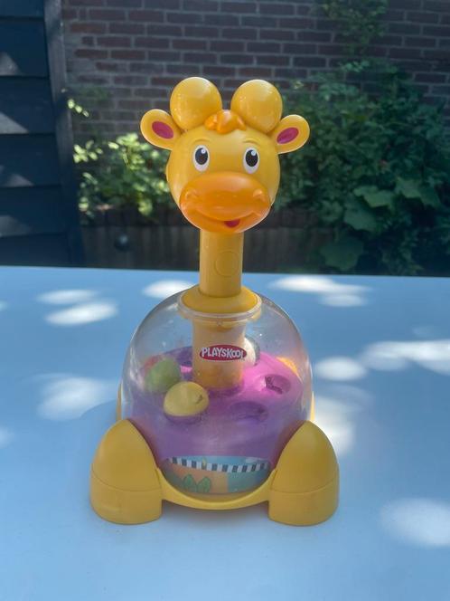 Speelgoed van giraf, soort draaitol, Kinderen en Baby's, Speelgoed | Fisher-Price, Zo goed als nieuw, Ophalen of Verzenden