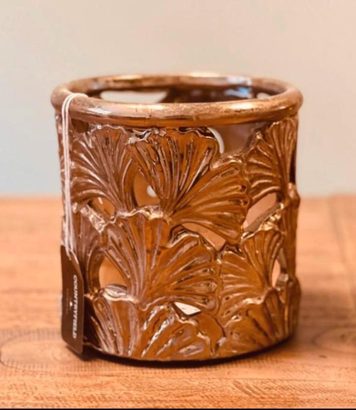 Countryfield Kaarsenhouder/Windlicht Natuursteen, Huis en Inrichting, Woonaccessoires | Kandelaars en Kaarsen, Nieuw, Kandelaar