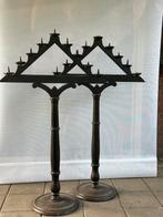 Antieke Kerkkandelaars 135 cm hoog 80 cm breed, Ophalen, Gebruikt, Zwart, 75 cm of meer