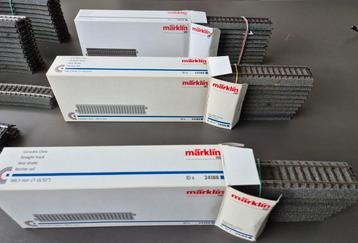 54 stuks marklin C rails. beschikbaar voor biedingen