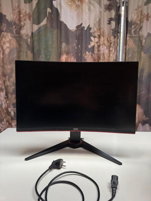 AOC C24G1 Curved Gaming Monitor, Computers en Software, Monitoren, Gebruikt, 101 t/m 150 Hz, HDMI, Gaming, Curved, VA, Full HD