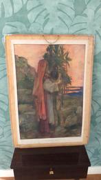 Bijbelse schoolplaat, Antiek en Kunst, Kunst | Schilderijen | Klassiek, Ophalen