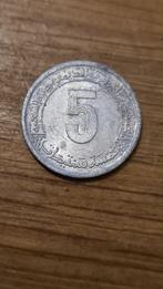 Algerije - 5 Santimat 1974 (D2), Postzegels en Munten, Munten | Afrika, Ophalen, Overige landen, Losse munt