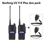 Baofeng UV 9 R 8W duo pack portofoon walkie talkie | NIEUW, Verzenden, 5 tot 15 km, Nieuw, Portofoon of Walkie-talkie