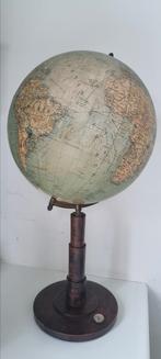 Grote antieke globe met kompas !, Antiek en Kunst, Ophalen of Verzenden