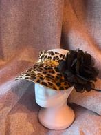 Zonneklep panterprint carnaval - zelfgemaakt, Ophalen of Verzenden, Nieuw, One size fits all, Pet