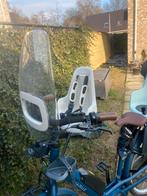 Bobike Voorzitje Wit/Creme met Windscherm, Fietsen en Brommers, Fietsaccessoires | Fietsstoeltjes, Ophalen, Gebruikt, Voorzitje