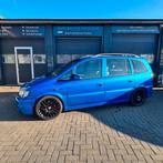 Opel Zafira 2.0 OPC 300PK Blauw, Auto's, Opel, Voorwielaandrijving, 1998 cc, 1440 kg, Zwart