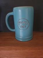 Mooie pastel blauwe Amstel bier pul, Verzamelen, Ophalen of Verzenden, Zo goed als nieuw, Pul(len), Amstel