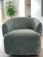 Draaifauteuil olijfgroen (1 st 200 /2 st 350), Huis en Inrichting, Fauteuils, Ophalen, 75 tot 100 cm, Zo goed als nieuw, Stof
