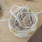 VMVL Kabel 3x1mm Wit - Elektriciteitsdraad 30 m1, Doe-het-zelf en Verbouw, Elektra en Kabels, Ophalen of Verzenden