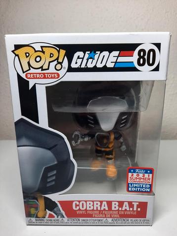 NIEUW! | FUNKO POP! #80 | G.I. JOE COBRA B.A.T. (LIMITED)