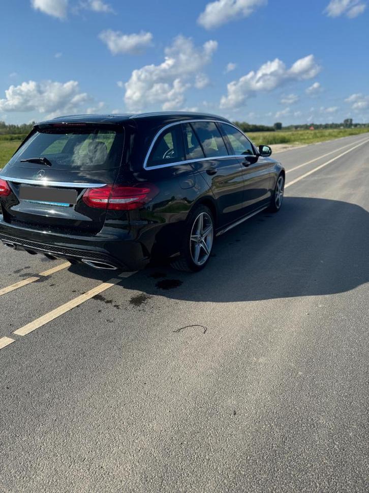 Mercedes Estate C250 d Amg-line 204pk 9-tronic 2017 Zwart, Auto's, Mercedes-Benz, Particulier, C-Klasse, ABS, Adaptieve lichten