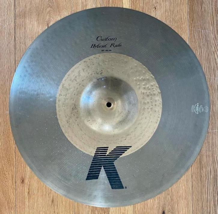 preowned Zildjian K Custom HYBRID Cymbals 11" -20", Muziek en Instrumenten, Instrumenten | Onderdelen, Gebruikt, Drums of Percussie