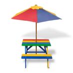 Picknicktafel picknickset hout voor kinderen GRATIS BEZORGD!, Tuin en Terras, Picknicktafels, Kinderpicknicktafel, Verzenden, Nieuw
