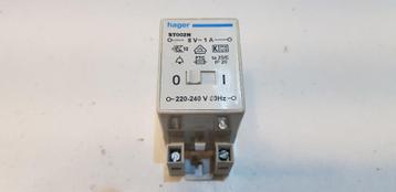 Hager Beltrafo / beltransformator ST002N 230->8V 1A (1x) beschikbaar voor biedingen