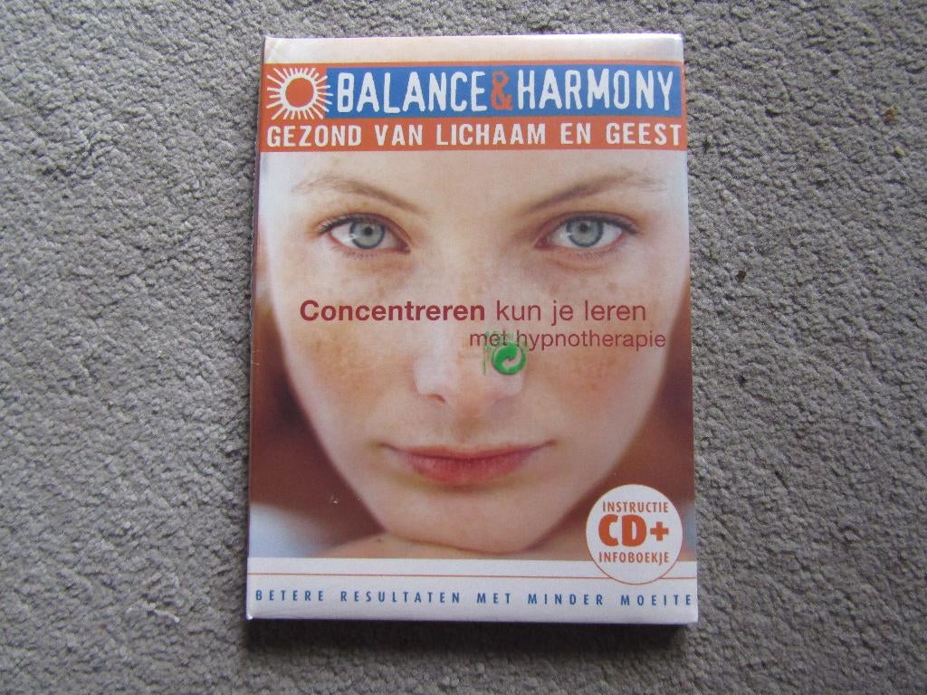 CD+boek: Concentreren kun je leren met hypnotherapie GESEALD, Ophalen of Verzenden, Nieuw, Meditatie of Yoga, Overige typen