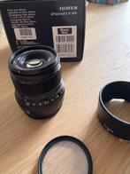 Fujifilm XF 50mm F2 R WR lens weinig gebruikt met UV filter, Ophalen of Verzenden, Zo goed als nieuw, Telelens