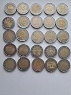 Verschillende 2 euromunten uit diverse landen waarde 50,00., Ophalen of Verzenden, Overige landen, 2 euro