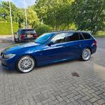 Bmw 335i touring M-Pakket aut. 2007 e91 blauw n54 X-drive, Auto's, BMW, Automaat, Beige, Blauw, Leder