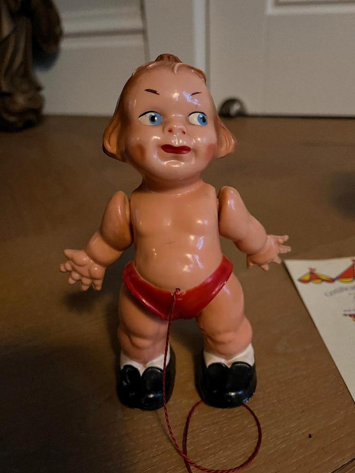 EDI loop popje jaren 50, Verzamelen, Poppen, Gebruikt, Pop, Ophalen of Verzenden