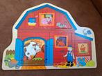 Boerderijpuzzel, Kinderen en Baby's, Speelgoed | Kinderpuzzels, Ophalen of Verzenden, Gebruikt