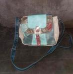 Noinoi patchwork leren tas, Ophalen of Verzenden, Zo goed als nieuw