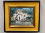 Olieverf van Vincenzo Laricchia - Paessagio di campagna, Antiek en Kunst, Ophalen of Verzenden