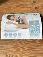 Kussen Traagschuim Vitality Pur 50x60, Eenpersoons, Wit, Nieuw, Ophalen of Verzenden