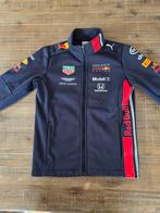 Redbull formule 1 softshell jas maat 128, Ophalen of Verzenden, Zo goed als nieuw, Overige maten, Blauw