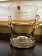 Elegante glazen wijn/champagne koeler met 4 champagneglazen, Ophalen of Verzenden