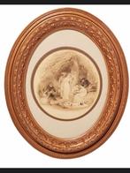 George Jones picknick onder de bomen 1812 Ceppi & Sons lijst, Antiek en Kunst, Kunst | Schilderijen | Klassiek, Verzenden