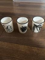 Riviera Maison Waxinelicht Houders Set, Overige materialen, Wit, Ophalen of Verzenden, Zo goed als nieuw