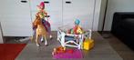 Barbie en Chelsea en paardenset, Ophalen, Zo goed als nieuw, Barbie