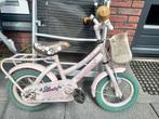 Meisjesfiets 12 inch, Ophalen, Zijwieltjes, Gebruikt, Corvino