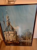 Poster schilderij heel mooi Hoofttoren van hoorn, Nieuw, Ophalen of Verzenden, Schilderij, 100 tot 125 cm