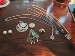 Collectie van 9 Gekeurde Zilveren Items, Sieraden, Tassen en Uiterlijk, Kettingen, Ophalen of Verzenden