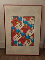Kuifje Zeefdruk Gesigneerd Exem - 1997, Antiek en Kunst, Kunst | Litho's en Zeefdrukken, Ophalen