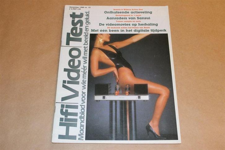 Magazine - Hifi Video Test - Nr. 12 - 1985, Boeken, Catalogussen en Folders, Zo goed als nieuw, Ophalen of Verzenden