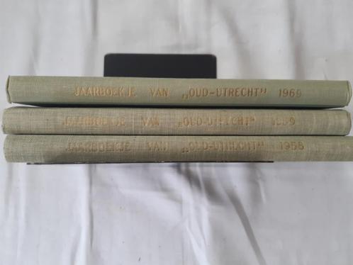 Jaarboekje van "Oud Utrecht" jaargang 1958, 1959 en1969, Boeken, Geschiedenis | Stad en Regio, Gelezen, 20e eeuw of later, Ophalen of Verzenden